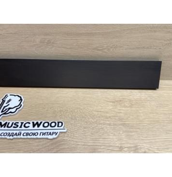 Граб Black заготовка накладки для электрогитары Смешанный ААА 8,5х59-51х547 мм-3
