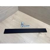 Граб Black заготовка накладки для электрогитары Смешанный АА 8,5х61-53х547 мм