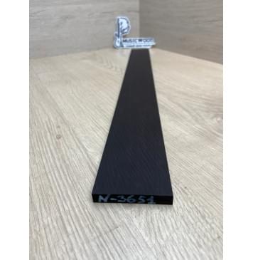 Граб Black заготовка накладки для электрогитары Смешанный АА 8,5х61-53х547 мм-1