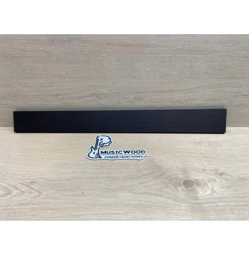 Граб Black заготовка накладки для электрогитары Смешанный АА 8,5х61-53х547 мм-2