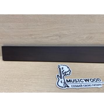 Граб Black заготовка накладки для электрогитары Смешанный АА 8,5х61-53х547 мм-7