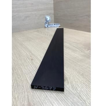Граб Black заготовка накладки для электрогитары Смешанный ААА 8,5х63-51х546 мм-1