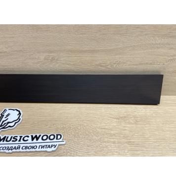 Граб Black заготовка накладки для электрогитары Смешанный ААА 8,5х63-51х546 мм-3