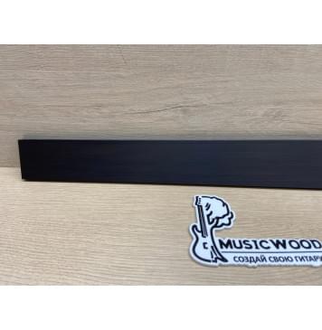 Граб Black заготовка накладки для электрогитары Смешанный ААА 8,5х63-51х546 мм-4