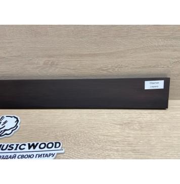 Граб Black заготовка накладки для электрогитары Смешанный ААА 8,5х63-51х546 мм-6