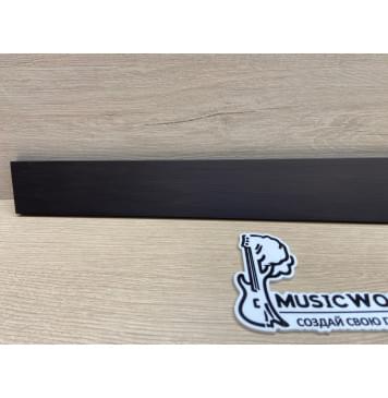 Граб Black заготовка накладки для электрогитары Смешанный ААА 8,5х63-51х546 мм-7