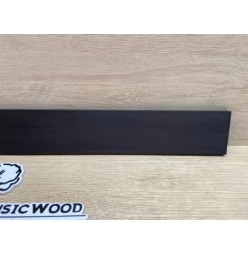 Граб Black заготовка накладки для электрогитары Смешанный ААА 8,5х62-58х563 мм-3