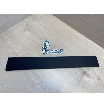 Граб Black заготовка накладки для электрогитары Смешанный АА 8,5х69-60х489 мм-0
