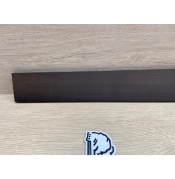 Граб Black заготовка накладки для электрогитары Смешанный АА 8,5х69-60х489 мм-7