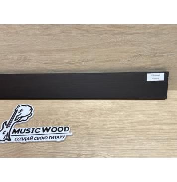 Граб Black заготовка накладки для электрогитары Смешанный ААААА 8х60-54х545 мм-7