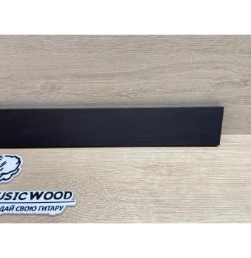 Граб Black заготовка накладки для электрогитары Смешанный ААА 8,5х59-56х558 мм-3