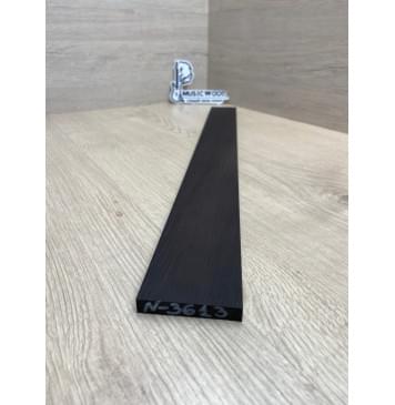 Граб Black заготовка накладки для электрогитары Смешанный АА 9х57-52х551 мм (уценка - светлая с одной стороны)-1