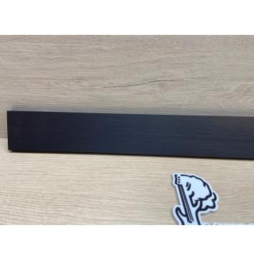 Граб Black заготовка накладки для электрогитары Смешанный АА 9х57-52х551 мм (уценка - светлая с одной стороны)-4