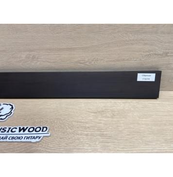 Граб Black заготовка накладки для электрогитары Смешанный ААААА 9х60-53х555 мм-7
