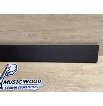 Граб Black заготовка накладки для электрогитары Смешанный ААА 9х61-52х548 мм-3