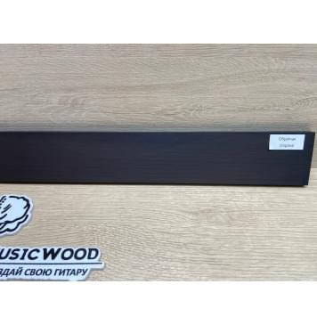 Граб Black заготовка накладки для электрогитары Смешанный ААА 8х60-54х548 мм-6