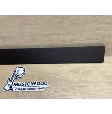 Граб Black заготовка накладки для электрогитары Смешанный ААААА 9х60-53х555 мм-3