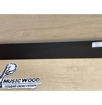 Граб Black заготовка накладки для электрогитары Смешанный ААААА 9х60-53х555 мм-6