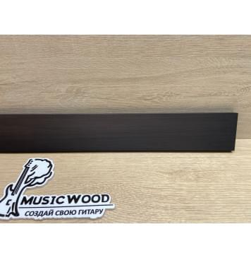 Граб Black заготовка накладки для электрогитары Смешанный ААА 8,5х57-53х545 мм-3