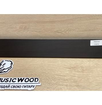 Граб Black заготовка накладки для электрогитары Смешанный ААА 8,5х57-53х545 мм-6