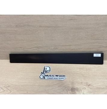 Граб Black заготовка накладки для электрогитары Смешанный АА 9х61-54х555 мм-5