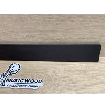 Граб Black заготовка накладки для электрогитары Смешанный ААААА 8,5х61-54х555 мм-4
