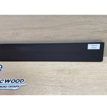 Граб Black заготовка накладки для электрогитары Смешанный ААААА 8,5х61-54х555 мм-7