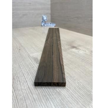 Зирикот заготовка накладки для электрогитары Смешанный АА 10х81-65х578 мм-1