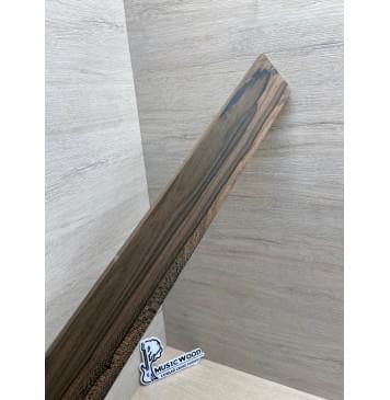 Зирикот заготовка накладки для электрогитары Смешанный АА 10х81-65х578 мм-3