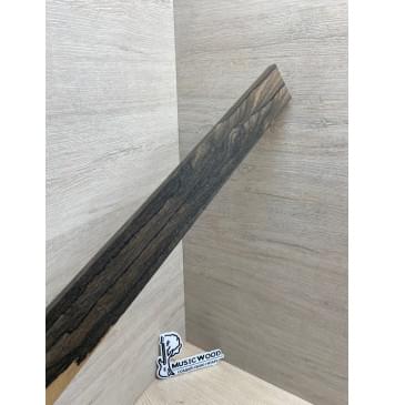 Зирикот заготовка накладки для электрогитары Радиал ААА 10х58-49х537 мм-4