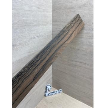 Зирикот заготовка накладки для электрогитары Радиал ААА 10х66-60х565 мм-4