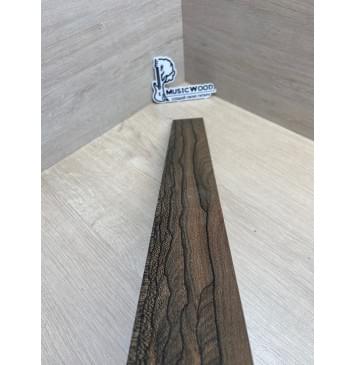 Зирикот заготовка накладки для электрогитары Радиал ААА 10х66-60х565 мм-5