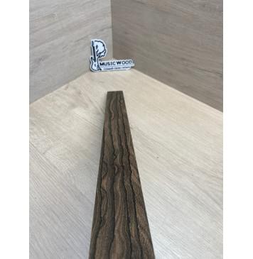 Зирикот заготовка накладки для электрогитары Радиал ААААА 10х57-43х554 мм-6