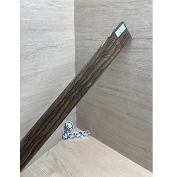 Зирикот заготовка накладки для электрогитары Радиал ААААА 10х57-43х554 мм-7