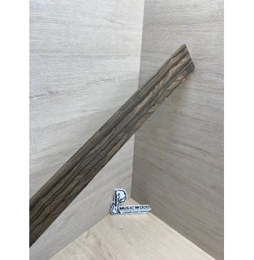 Зирикот заготовка накладки для электрогитары Радиал ААААА 10х57-43х554 мм-8