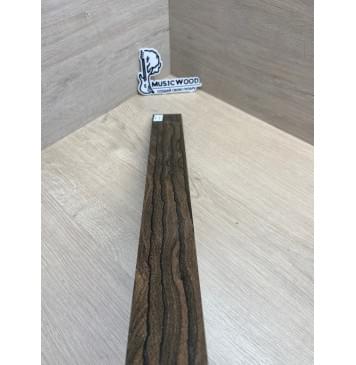 Зирикот заготовка накладки для электрогитары Радиал ААААА 10х57-43х554 мм-10