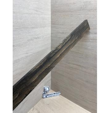 Зирикот заготовка накладки для электрогитары Радиал ААА 10х57-47х530 мм-4