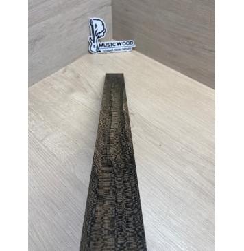 Зирикот заготовка накладки для электрогитары Радиал ААА 10х57-47х530 мм-6