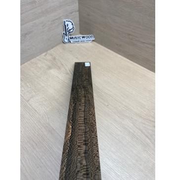 Зирикот заготовка накладки для электрогитары Радиал ААА 10х57-47х530 мм-10