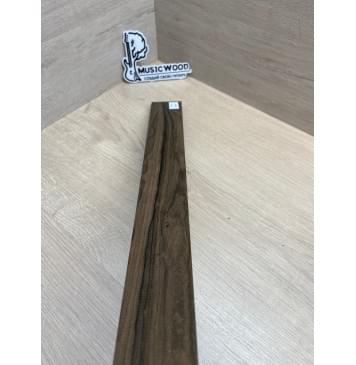 Зирикот заготовка накладки для электрогитары Смешанный АА 10х56-42,5х545 мм-10