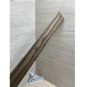 Зирикот заготовка накладки для электрогитары Радиал АА 10х61-49х550 мм-2