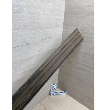 Зирикот заготовка накладки для электрогитары Радиал ААААА 10х69-57х555 мм-9