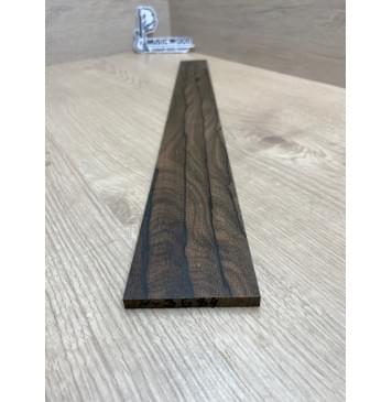 Зирикот заготовка накладки для электрогитары Радиал ААА 7,5(6,5)х67-52х555 мм-1