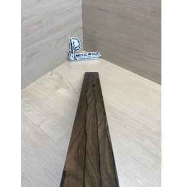 Зирикот заготовка накладки для электрогитары Радиал ААА 7,5(6,5)х67-52х555 мм-5