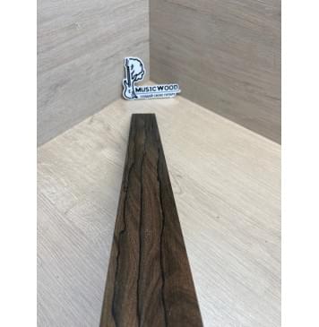 Зирикот заготовка накладки для электрогитары Радиал ААА 7,5(6,5)х67-52х555 мм-6