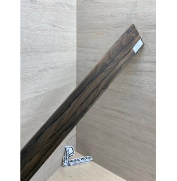 Зирикот заготовка накладки для электрогитары Радиал ААА 7,5(6,5)х67-52х555 мм-7