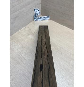 Зирикот заготовка накладки для электрогитары Радиал ААА 7,5(6,5)х67-52х555 мм-8