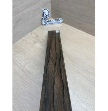 Зирикот заготовка накладки для электрогитары Радиал ААА 7,5(6,5)х67-52х555 мм-10