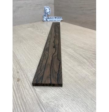 Зирикот заготовка накладки для электрогитары Радиал ААА 8,5(7,5)х56-48х485 мм-1