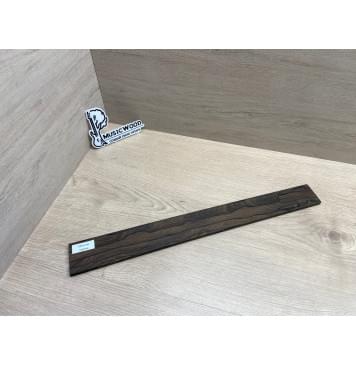 Зирикот заготовка накладки для электрогитары Радиал ААА 8,5(7,5)х56-48х485 мм-2